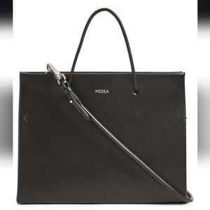 MEDEA Hanna Medea Prima Leather Bag Black NEW